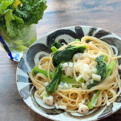 A picture of Canola Flowers Spaghetti.