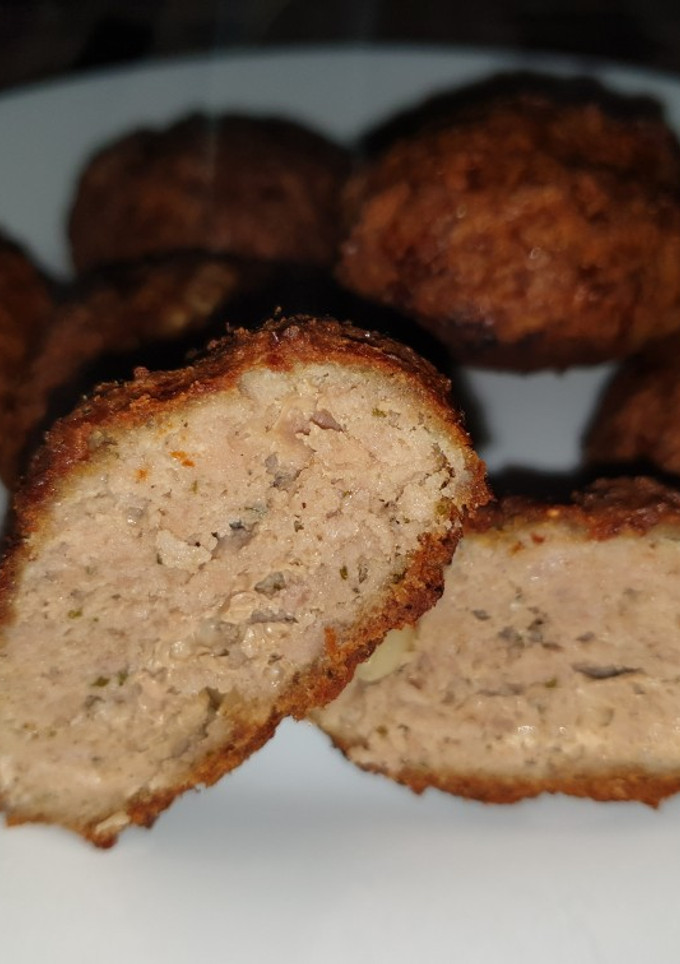 Una foto de Hamburguesas de cerdo al horno