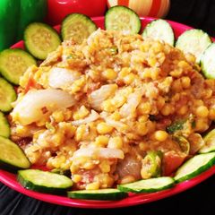 A picture of Fry dal chana.