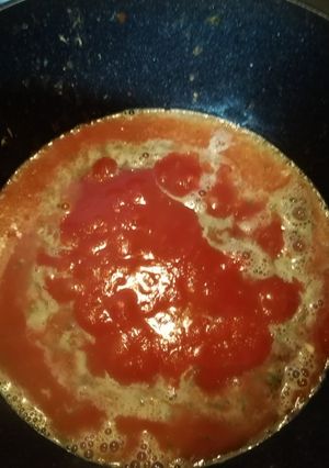 Paradicsomszósz fasírttal, gluténmentesen recept fotója