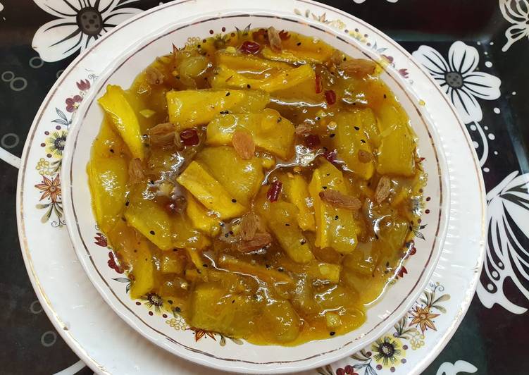 Simple Way to Prepare Any-night-of-the-week Sweet Navaratna Mango Pickle