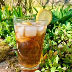 A picture of Refreshing lemon iced tea 🍋 ☕️.