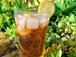 Refreshing lemon iced tea 🍋 ☕️