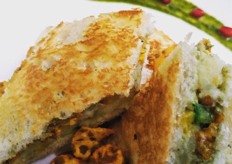 Recipe of Favorite Chana Jor Sandwich