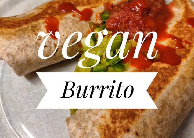 vegan burrito? recipe main photo