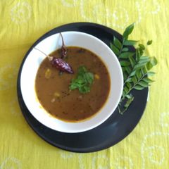 Gujarati dal A picture of Gujarati dal.