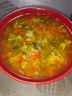 Una foto de Caldito de verduras light