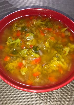 Una foto de Caldito de verduras light