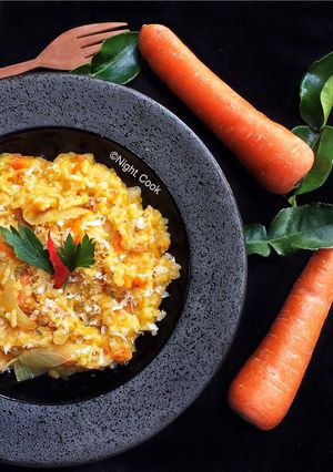 Foto resep Nasi Wortel Creamy (Risottel) 🥕🍚