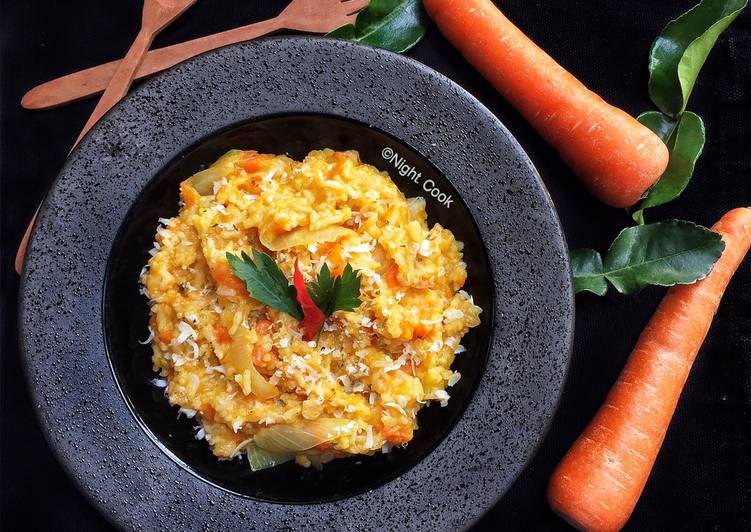 Nasi Wortel Creamy (Risottel) 🥕🍚