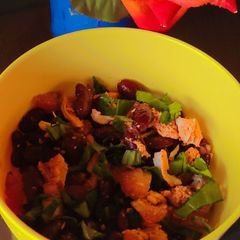 A picture of Beans salad.