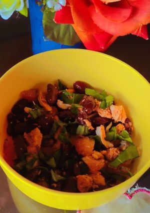 A picture of Beans salad.