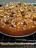 Banana Walnut Cranberry Tea Cake