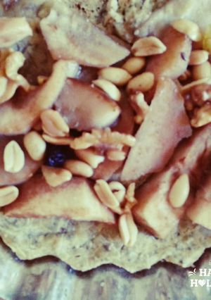 Una foto de Torta de pera con harina de arroz súper saludable