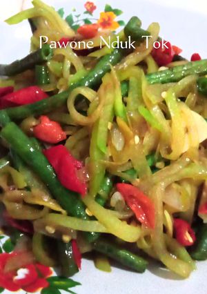Foto resep Oseng Kacang Manisa