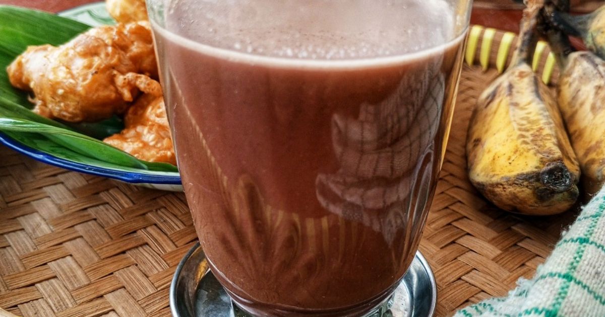 Wedang Bajigur Cokelat