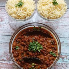A picture of Spicy Kala Chana.