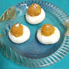 A picture of Quick Apple Sandesh (Diabetic Friendly).