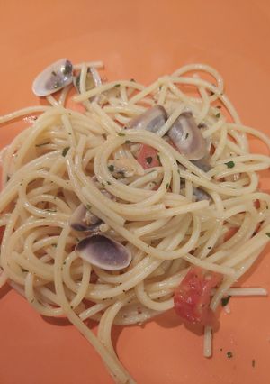 Foto di Spaghetti con telline e pomodorini