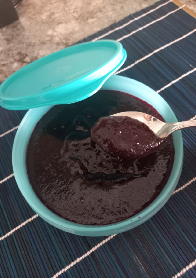 Una foto de Mermelada de ciruelas rojas... en Thermomix