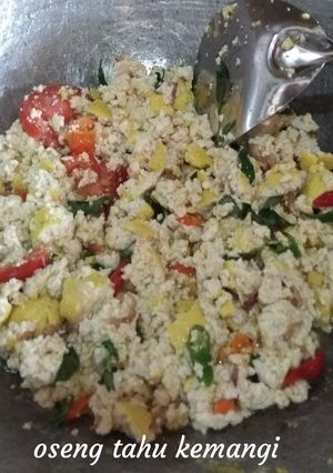 Foto resep Oseng tahu kemangi