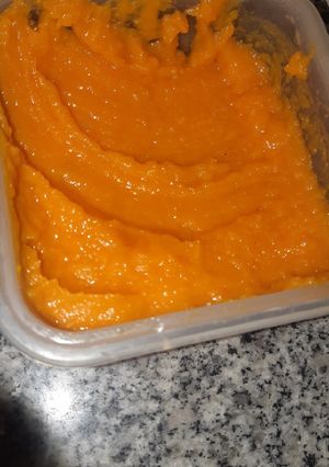 Una foto de Mayonesa de zapallo vegana