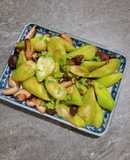 Mướp xào nấm đông cô chay