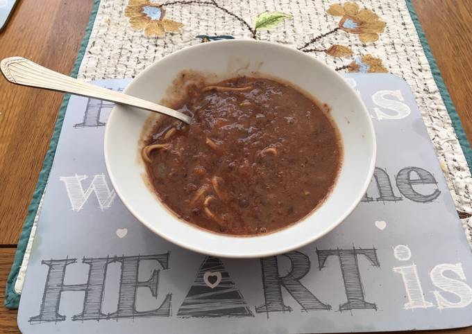 Simple Way to Make Homemade Black bean soup