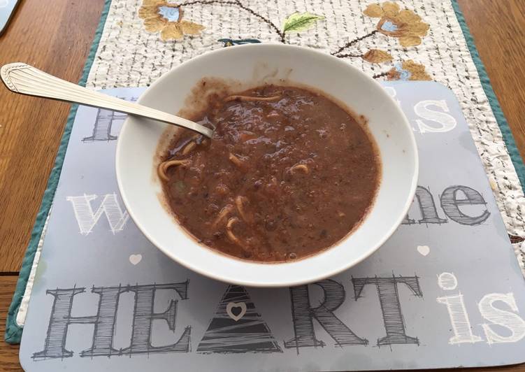 Step-by-Step Guide to Make Favorite Black bean soup