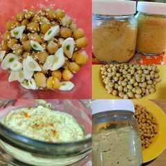 Una foto de Hummus de garbanzos 💛