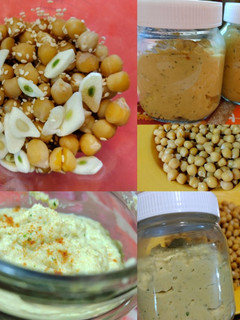 Una foto de Hummus de garbanzos 💛