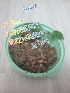 عکسی از دستور قرمه سبزی