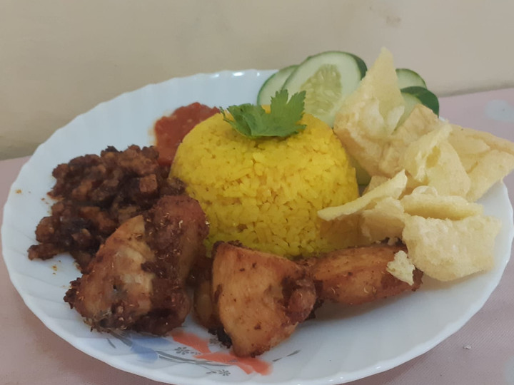 Anti Ribet, Memasak Nasi Kuning rice cooker Simple Ekonomis