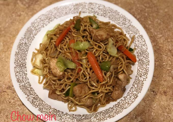 Chow mein(mi goreng ala Chinese take out)