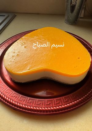 صورة لوصفة #المريول_السوبر تشيز كيك المانجو
