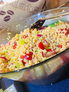 Bulgur saláta recept fotója
