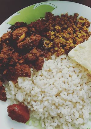 A picture of Beef Coconut Ularthu.