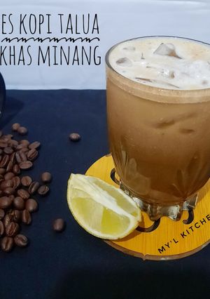 Foto resep Es Kopi Talua khas Minang