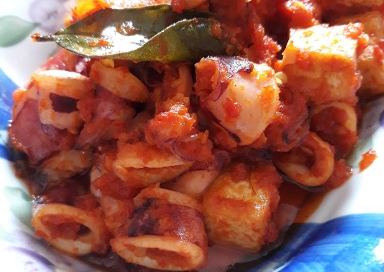 Resep Balado Cumi Tahu | Cara Masak Balado Cumi Tahu Yang Mudah Dan Praktis