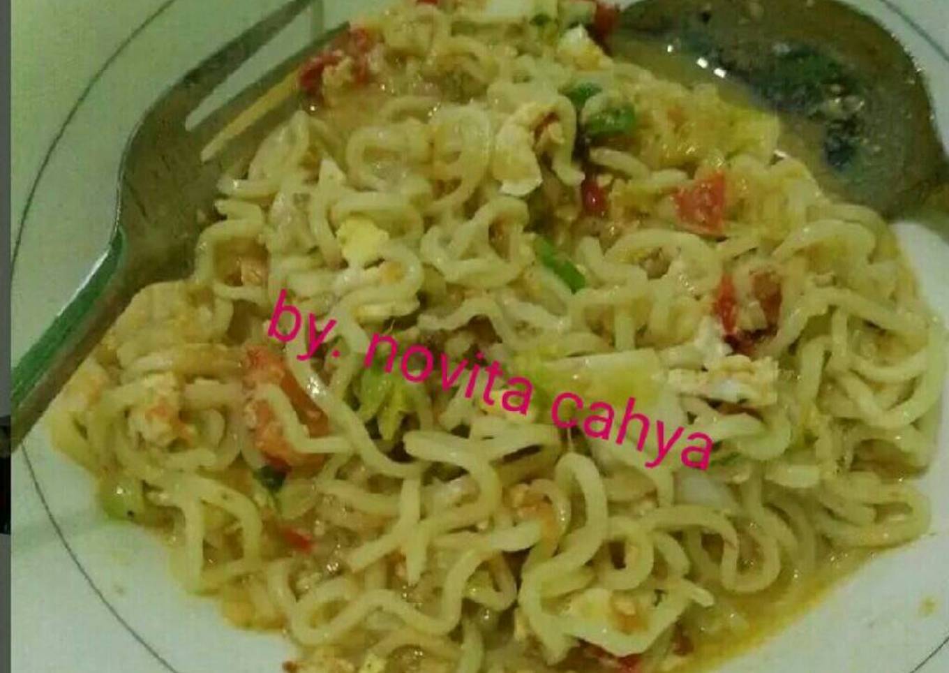 Mie rebus pedas