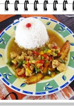 Una foto de Arco Iris de Pollo