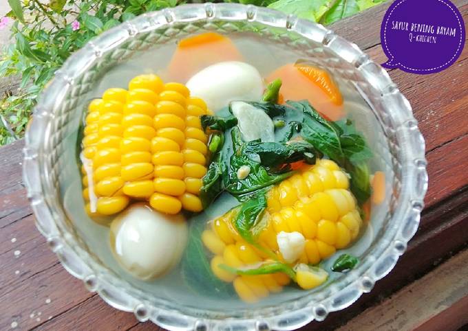 Resep Sayur Bening Bayam Oleh Hanita Rizki Cookpad