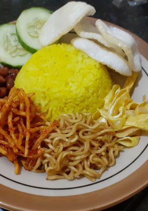 Foto resep 05. NASI KUNING RICE COOKER SIMPEL