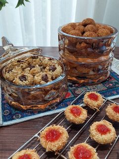 Foto resep Kue Kering Sat Set (1 adonan 3 macam kukis)