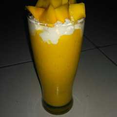 A picture of Jus mangga thai kekinian.