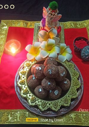 A picture of Ragi Ladoo (Finger Millet Ladoo).
