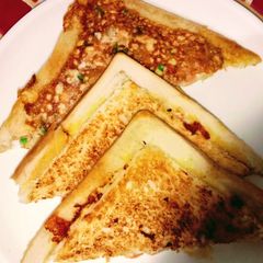 Cheese egg sandwich A picture of Cheese egg sandwich.