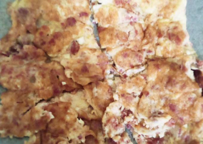 Resep: Dadar telor kornet Enak Dan Mudah