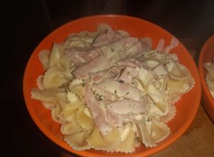 Una foto de Salsa alfredo
