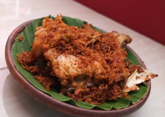 Ayam goreng lengkuas mudah